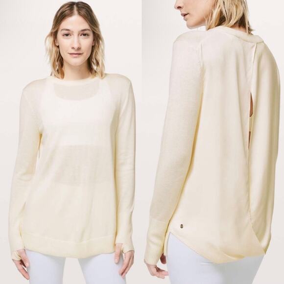 Lululemon Still At Ease Cashmere Blend Pullover - Picture 10 of 11